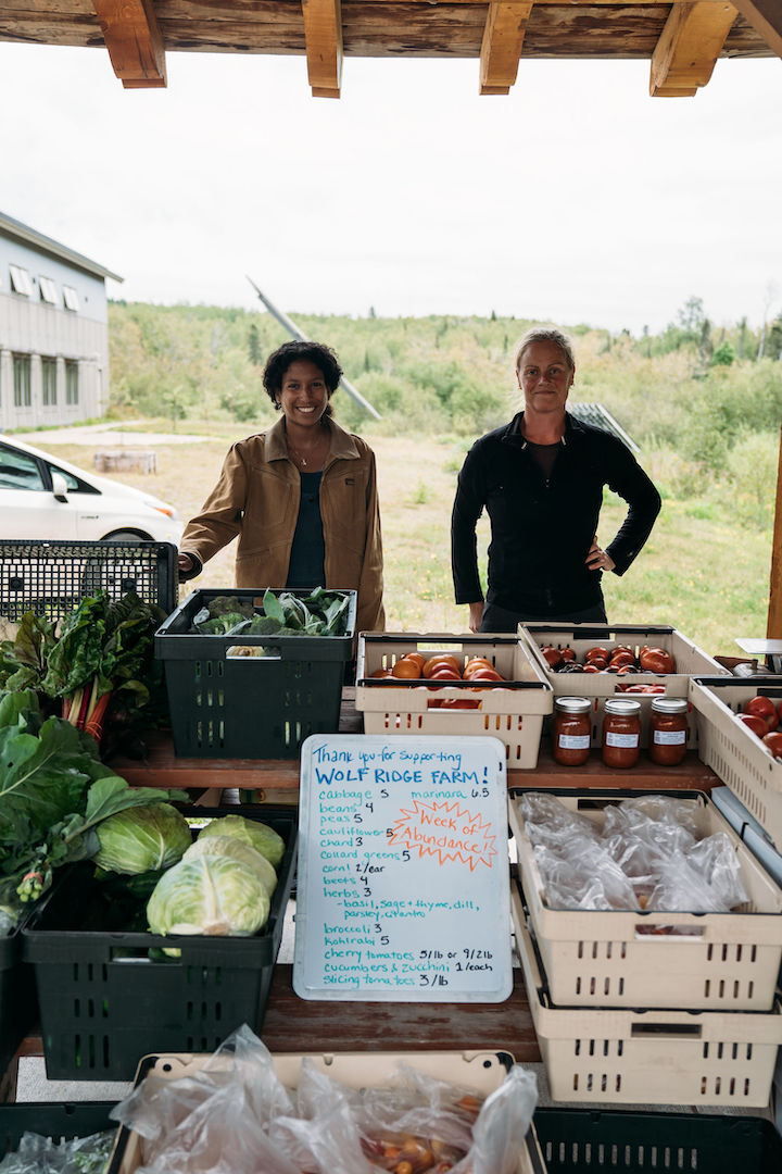 Brittney Portes, Sarah Mayer, wolf ridge farm